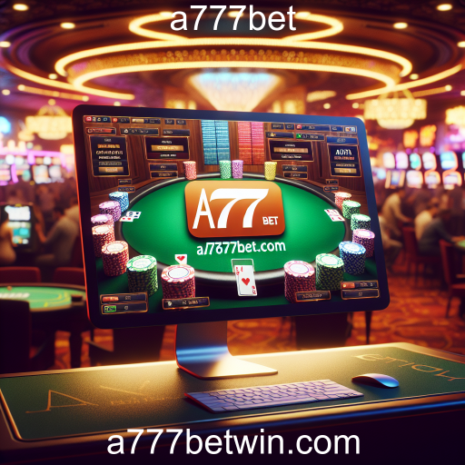 Atração do Poker Online no a777bet: Jogando e Vencendo