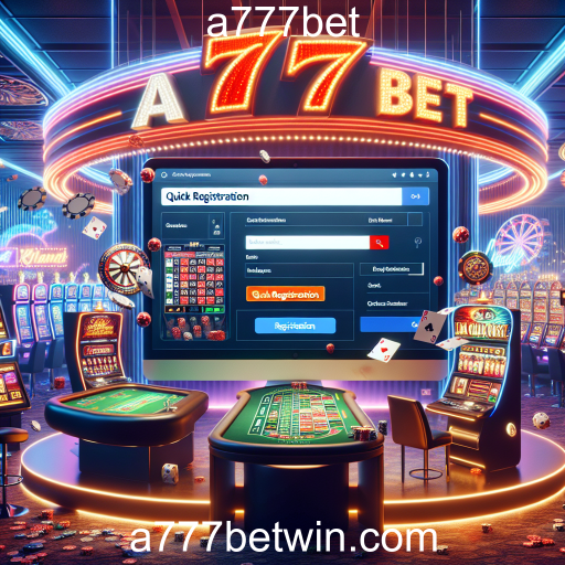 Registro Rápido: A Inovação que Facilita as Apostas Online no a777bet